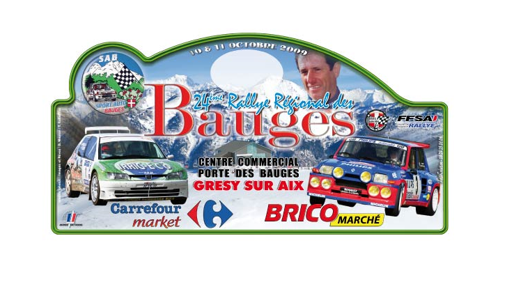 Rallye régional des Bauges 2009